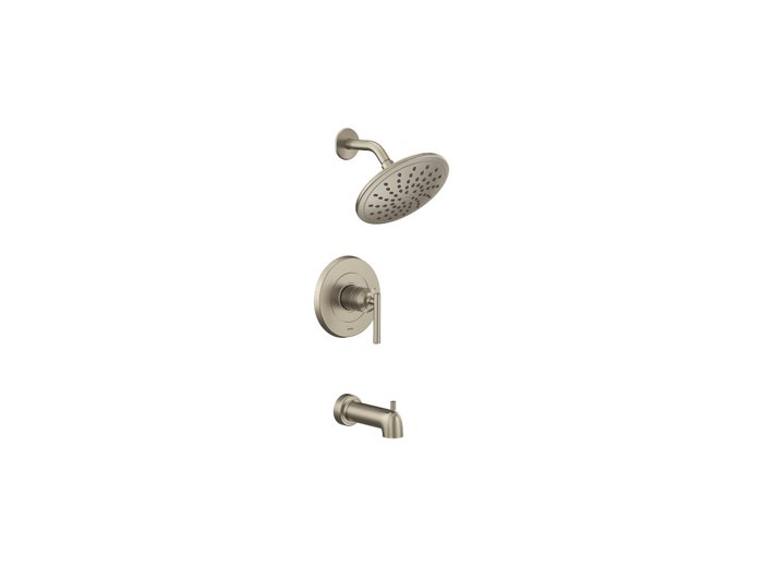 Gibson M-CORE 2-Series RS Tub/Shower Trim Only, Brushed Nickel