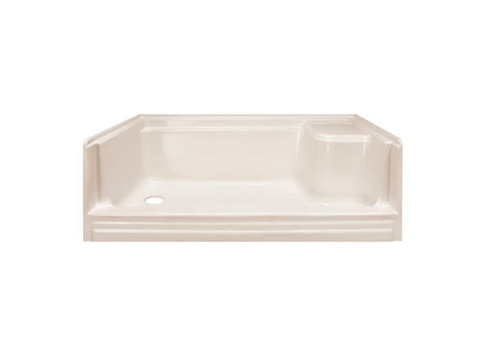 60x31x18 Acrylic RH Seat /Left Drain, Biscuit
