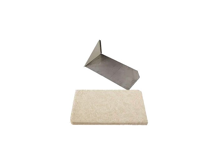 Roman Stone RH Bench Shower Seat, Bracket & Supertach