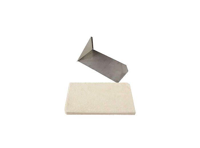 Silver White Marble RH Bench Shower Seat, Bracket & Supertach