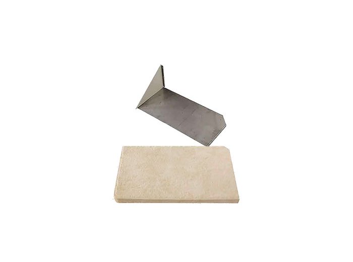 Travertine RH Bench Shower Seat, Bracket & Supertach