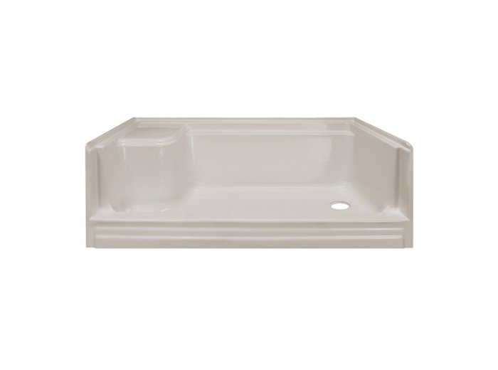 60x31x18 Acrylic LH Seat /Right Drain, Gray