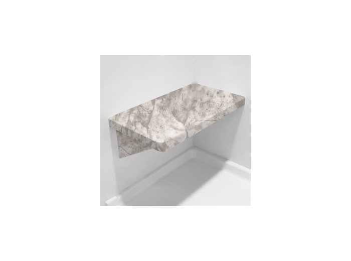 Arctic Ice LH Bench Shower Seat, Bracket & Supertach