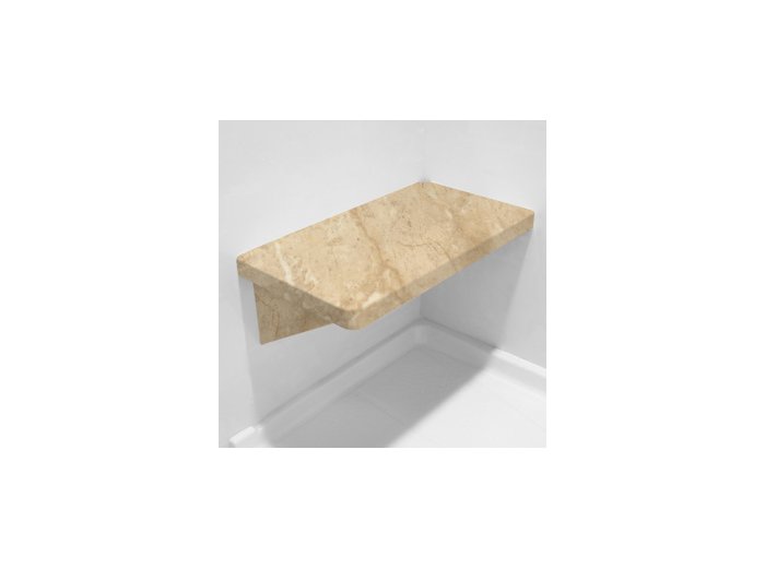 Brecchia LH Bench Shower Seat, Bracket & Supertach
