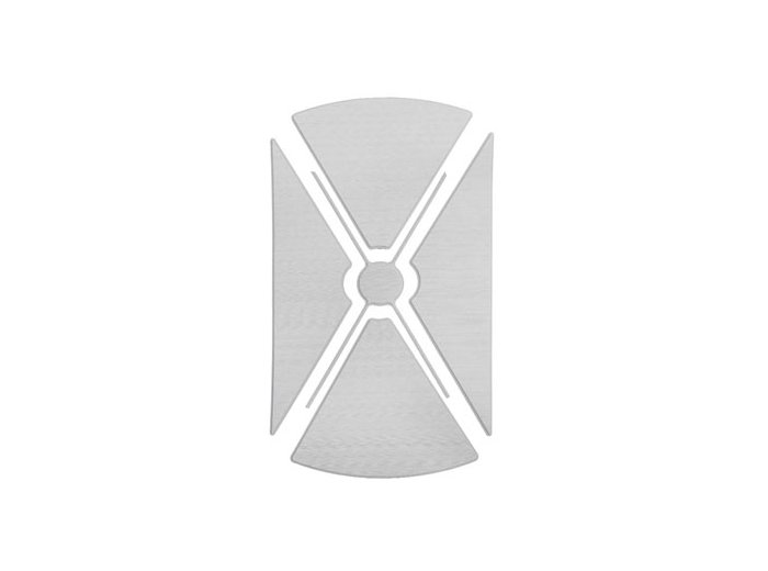 Safety Soft Seating & Flooring Large Shower Base, 39 inch x 20 inch, Center Drain, Concrete Gray