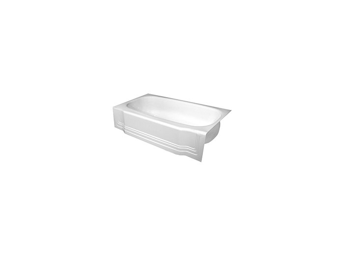 5 ft. Classic White Bathtub Liner