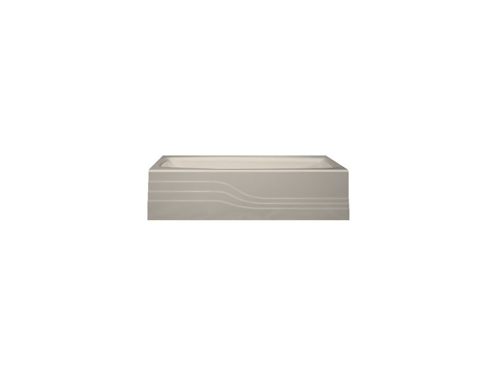 5 ft. Surf Gray Bathtub Liner