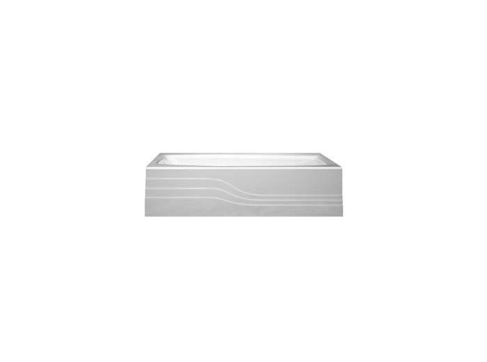 5 ft. Surf White Bathtub Liner