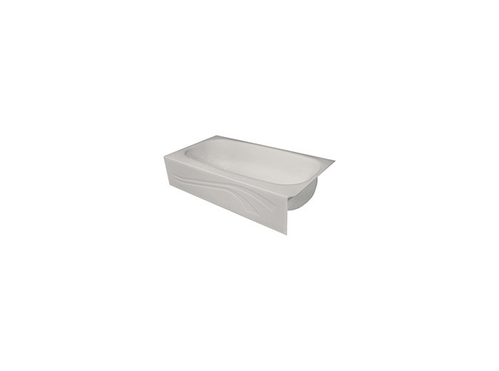 5 ft. Wave Gray Bathtub Liner