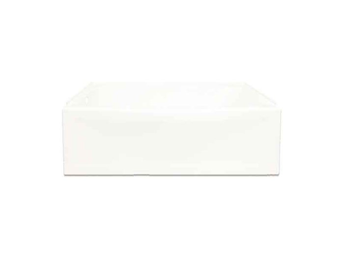 Acrylic Replacement Tub 60x32x19 LH Contour, White
