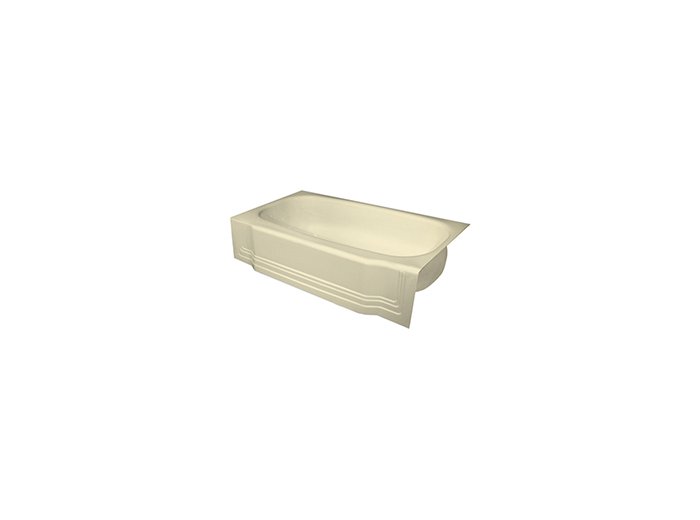 5 ft. Classic Almond Bathtub Liner