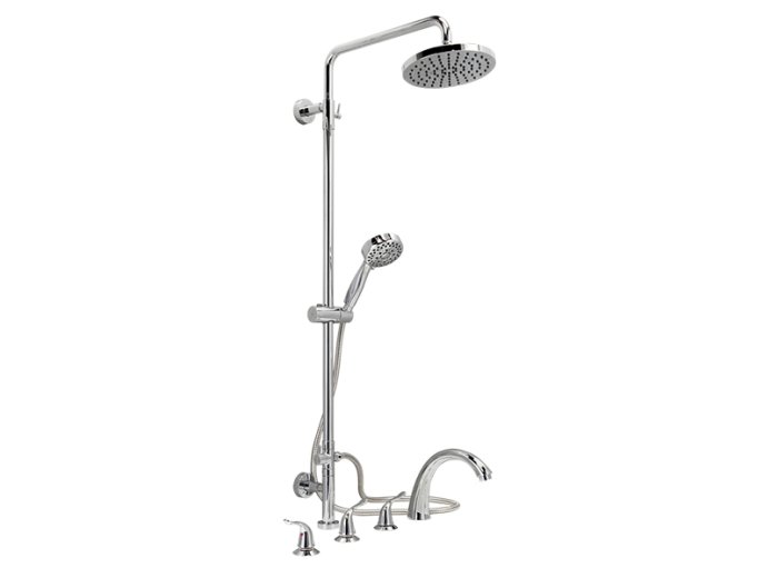 Liquid Accents Walk-In Tub Shower Trim, Chrome