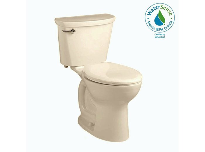 American Standard Cadet Pro Elong. 2-Pc. Toilet, 12 inch Rough, Right Height- 16.5 inch