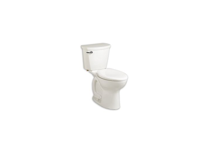 American Standard Cadet Pro, 10 inch Rough, Right Height, Elong. 2-Piece Toilet 16.5 inch High, White