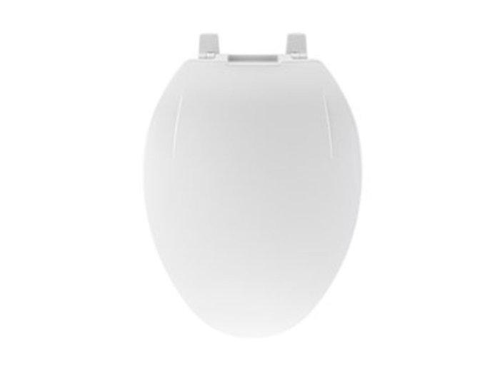 Proflo Elongated Bowl Toilet Seat, Slow Close, White