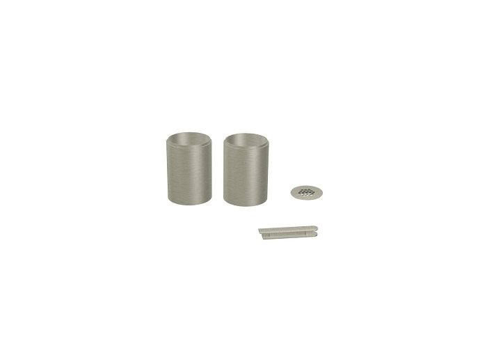 MOEN A1717 ICON VESSEL EXTENSION KIT BRUSHED NICKEL (Includes two 2.5 extensions)