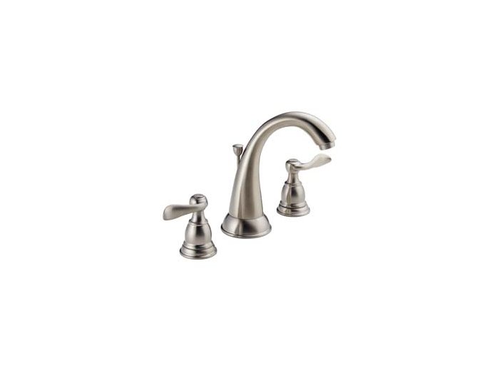 Windemere - Two Handle Widespread Lavatory Faucet, Stainless