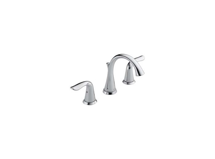 Lahara - Two Handle Widespread Lavatory Faucet, Chrome