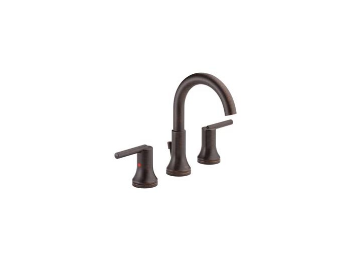 Trinsic - Two Handle Widespread Lavatory Faucet, Oil Rubbed Bronze