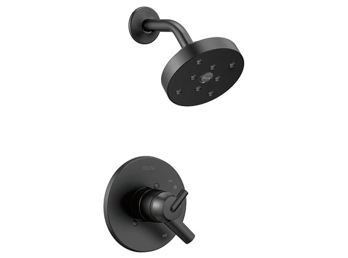 Trinsic - Monitor 17 Series H2Okinetic Shower Trim, Matte Black