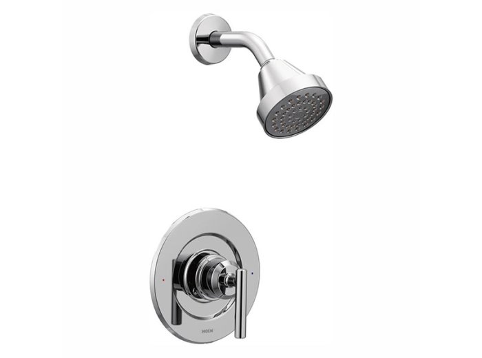 Moen Gibson Shower Trim 1.75 Gpm Single Handle W/ 62390 Valve, Chrome