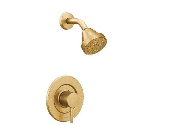 MOEN ALIGN 2192C SHOWER TRIM ONLY-BRUSHED GOLD  Flow Rate 2.5 gpm