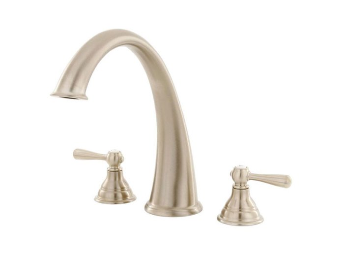 Moen Kingsley 920 Two-Handle High Arc Roman Tub Faucet W/4792 Valve, Brushed Nickel