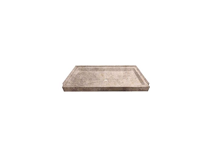 Sprayfoam Custom Shower Base, River Rock