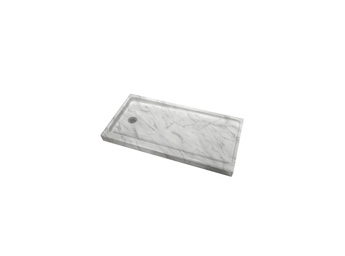 Sprayfoam Custom Shower Base, Galena - Extra Large, Center Drain Only