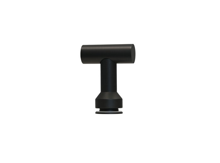 T-Version Knob For Lp Towel Bar, Matte Black