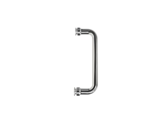 8 inch C-Pull Vertical Handle, Chrome