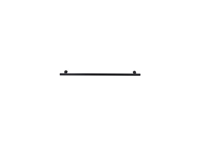 18 inch Ladder Pull Towel Bar, Matte Black