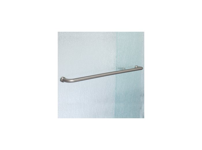 24 inch Recessed Finger Pull Towel Bar, Chrome