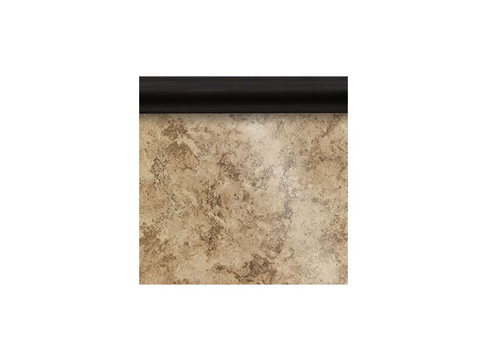 Shower Panel Replacement 30 X 68 Vertical Holes 1/4 In Clear Glass, Oil Rubbed Bronze