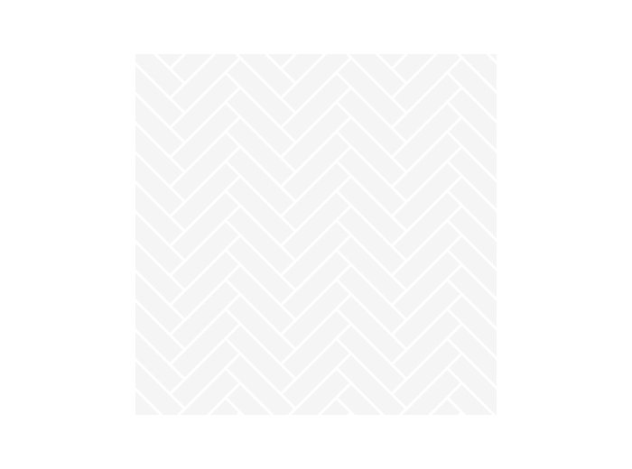 Imp/Herringbone 60X103 W/ 1 Special Bend White