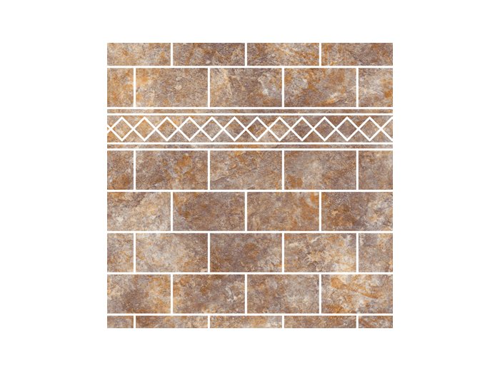 Imp/Flagstone 40X98.5 W/ 2 Special Bends Canyon Rock