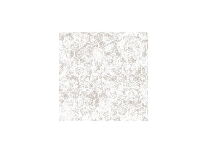 Deco Trim Hexagon W/ 1 Special Bend Glacier Ice