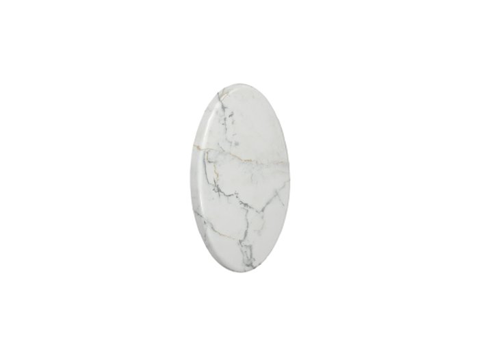 4 Inch Hole Cap Calcutta Marble