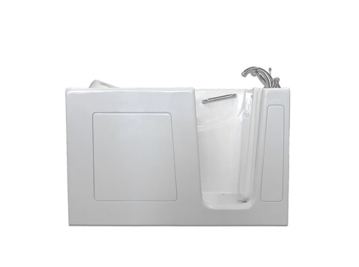 Buckingham Gel Coat Inward Swing Door Hydro Tub (Hydro Spa System Only), 30x60, Right-Hand, White