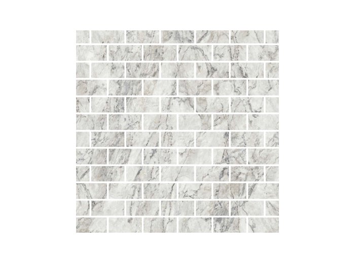 LE/3x6 Subway Back Wall W/ 2 Inch Top Bend Lightning