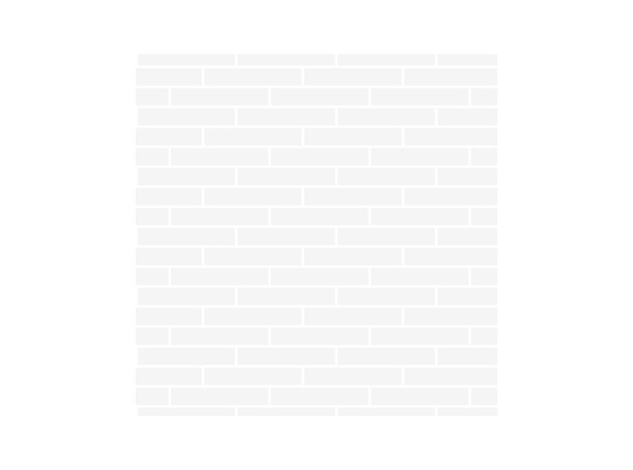 LE/3x15 Panorama Side Wall W/ Regular Bend White