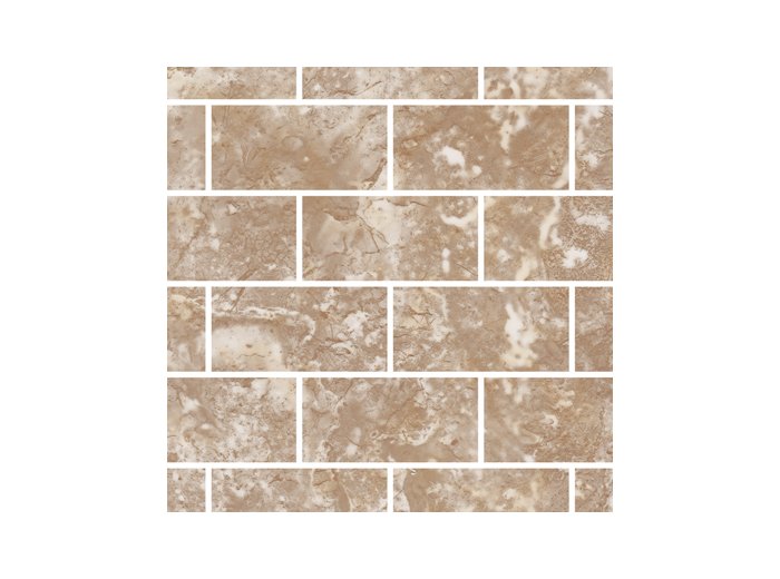 Imp/Roman Block 60X103 W/ 4 Special Bends Sandalwood