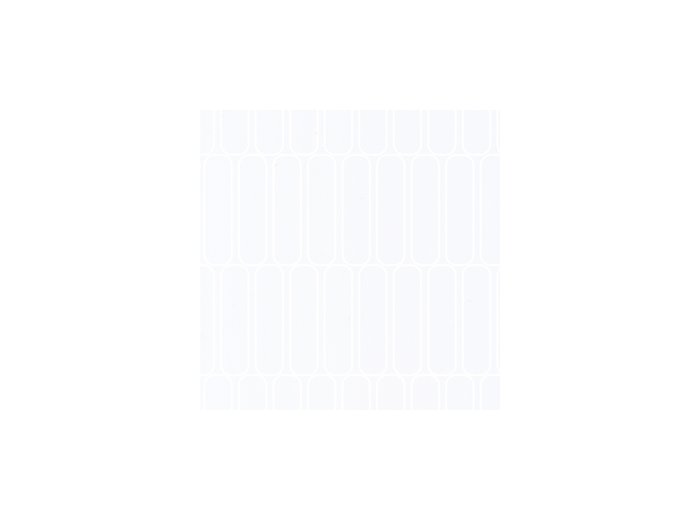 IMP/Oblong 65X98.5 W/ 2 Special Bends White