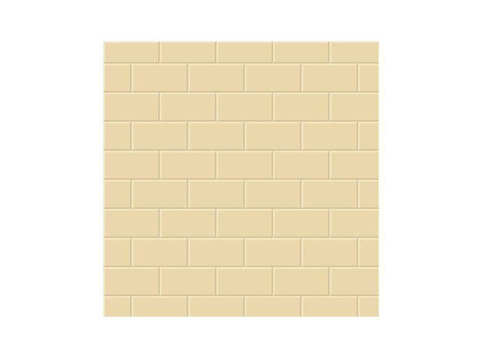 60X98 Sim-Tile Subway Almond
