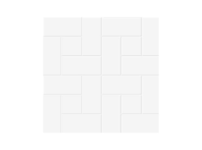 60X98 Sim-Tile Windmill White