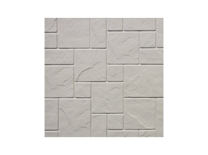 Piazza Sim-Tile Back Wall, Gray