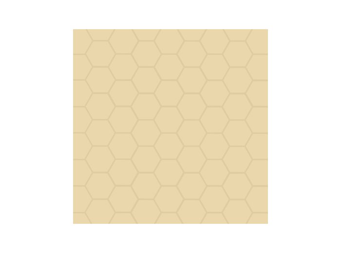 Rvl/6 Inch Hexagonal 40X103 W/ 3 Special Bends Almond