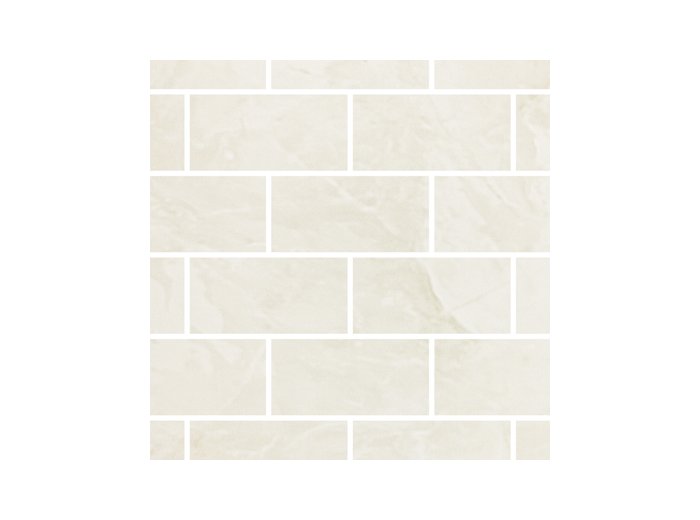 Rvl/12X24 Roman Block 60X103 W/ 3 Special Bends Silver White Marble