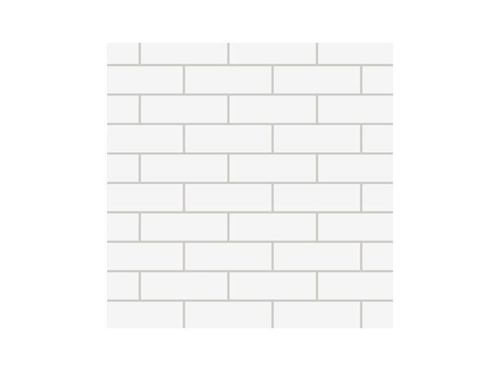 Rvl/4x12 Subway  60X103 W/ 3 Special Bends Matte White Grayline