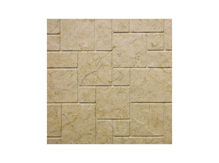 Piazza Sim-Tile Back Wall, Sierra Sand